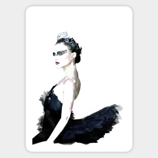 Black Swan Sticker